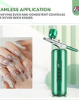 Airbrush for Nails Kit, Professional Wireless Airbrush Kit Portable Fast DIY Nail Art Gel Nail Polish Nail Supplies for Nail Decorating French Nail Painting Nail Art Nail Tech Must Have