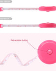 Tape Measure, 10 Pack Measuring Tape for Body 60 Inch, Retractable Fabric Small Tape Measure for Sewing Tailor Medical Craft Cloth