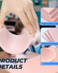 10 Pack 4" X 6" Pink Rubber Linoleum Blocks Rubber Carving Blocks Stamp Making Kits for Printmaking, Stamp Soft Rubber Crafts