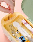 Sewing Kit, Portable Travel Sewing Kit for Adults, Needle and Thread Kit Plastic Sewing Box Small Sewing Kit Sewing Accesories and Supplies