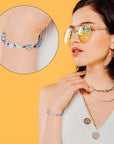 400 PCS Acrylic Star Shape Beads, Star Shape Charming Beads, Clear Acrylic 10Mm Beads for DIY Jewelry Craft Making Necklace Bracelet Supplies (4 Pack X 100 PCS)