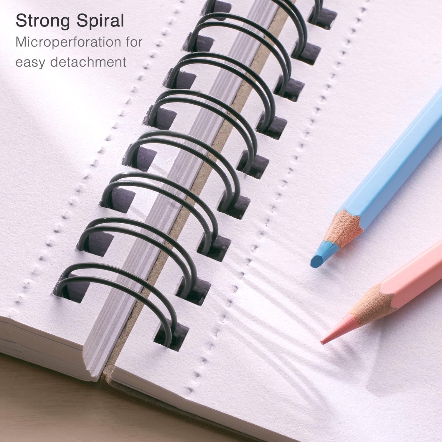Watercolor Pads 5.5X8.5”, Pack of 3 (90 Sheets), Spiral Bound, Acid-Free Paper, 140Lb (300Gsm), Perfect for Most Wet & Dry Media, Ideal for Beginners, Artists & Professionals