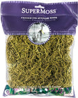 (26959 Spanish Moss Preserved, 120 Cubic in Bag (Appx. 4Oz), Basil