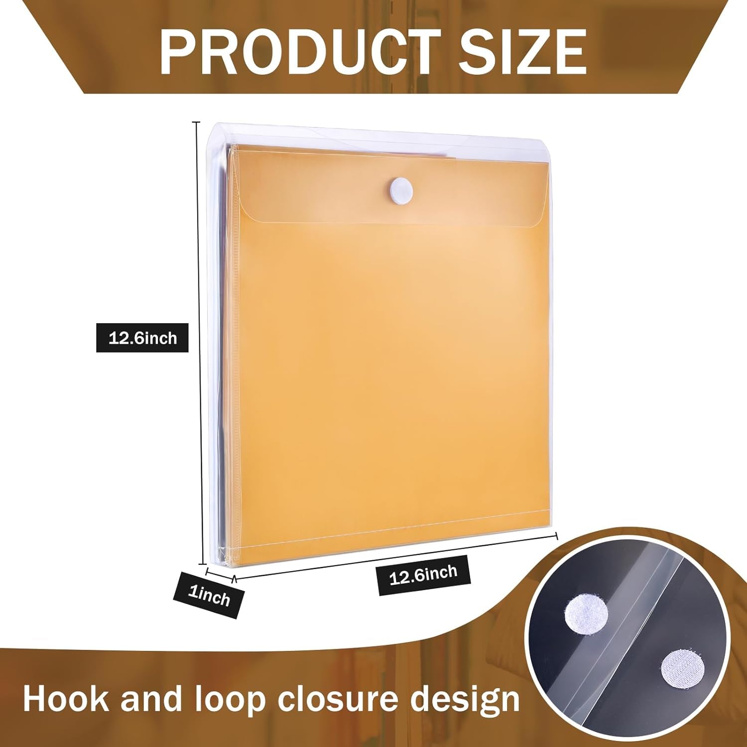 24 Pcs 12 X 12 Scrapbook Paper Storage Organizer Top Loading Plastic Paper Holder Craft Paper Storage Scrapbook Organization and Storage for Holding Scrapbook Paper Vinyl Paper Files Photos, Clear