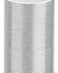 540 Feet Aluminum Wire,  Bendable Craft Metal Wire 18 Gauge Flexible Beading Wire for Wreath Making Jewelry Making Floral (Silver, 1Mm)