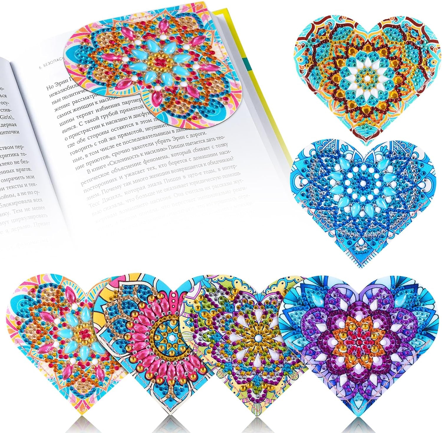 Diamond Art Kits for Kids，Gem Art for Kids Christmas Gift, Gem Painting Kits for Girls Birthday Gift, Arts and Crafts for Kids Ages 6 8 10