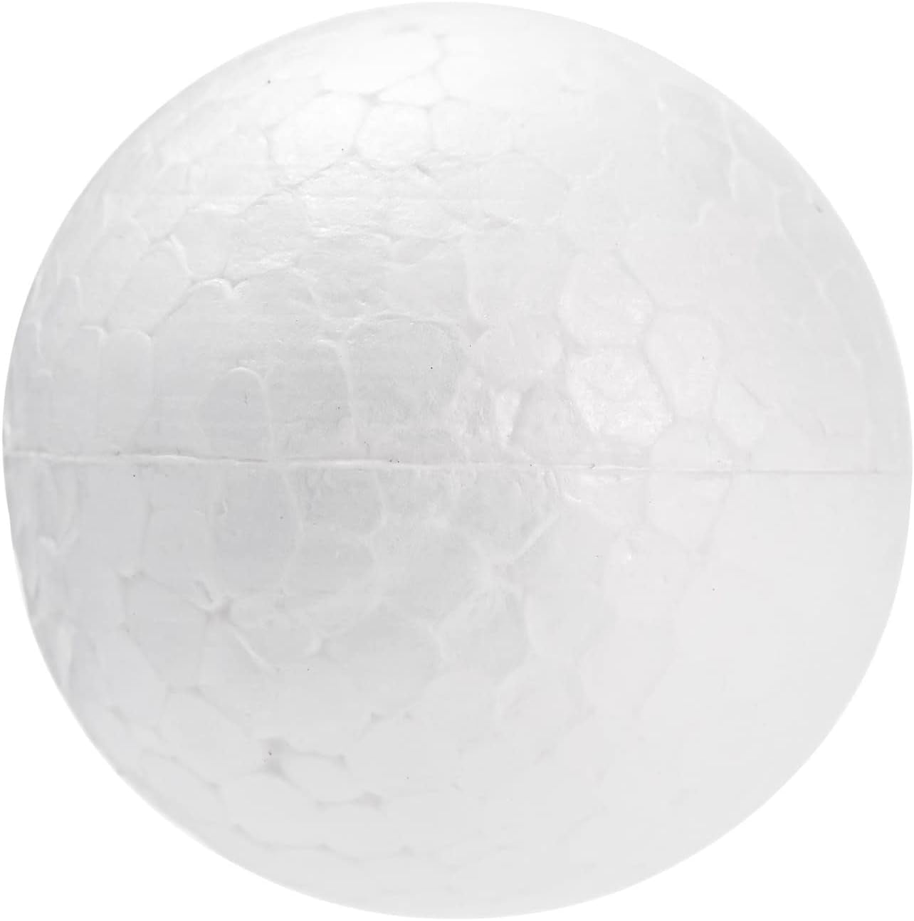 100 Pack 1 Inch Mini Foam Balls for Crafts, Smooth Polystyrene Spheres for DIY Decorations, Home Party, Classroom Spheres