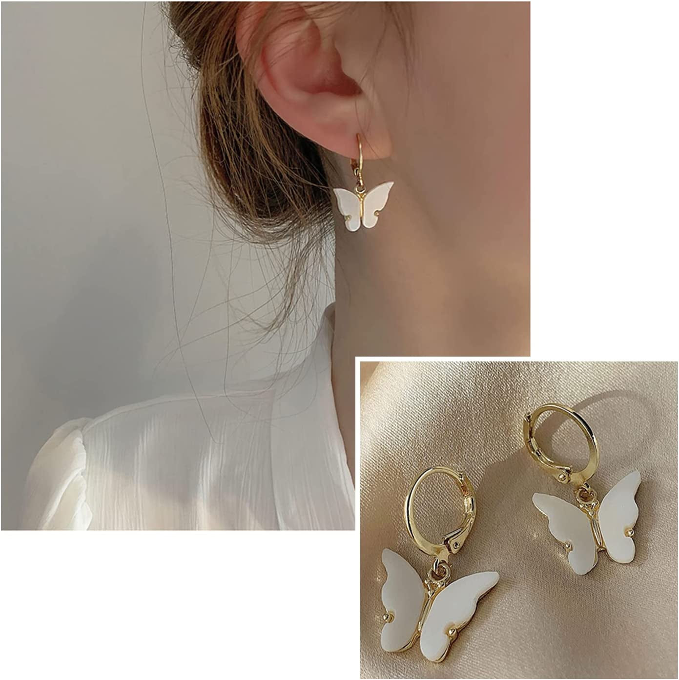 200PCS Hypoallergenic French Earring Hooks Leverback Earwires round Earring Hooks Earring Supplies Findings Ear Wire with Open Loop for Earring Designs Jewelry Making Findings