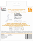 Sticky Back for Fabrics, 10 Ft Bulk Roll No Sew Tape with Adhesive, Cut Strips to Length Peel and Stick Bond to Clothing for Hemming Replace Zippers and Snaps, Black