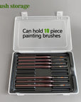 Wet Palette Wet Pallet for Miniatures- Stay Wet Palette for Acrylic Painting Wet Pallets for Painting Miniatures,Paint Brush Holder Organizer Wet Palette Storage Containers