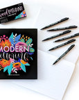 Calligraphy Kit for Beginners - Calligraphy Pen Set with Calligraphy Workbook