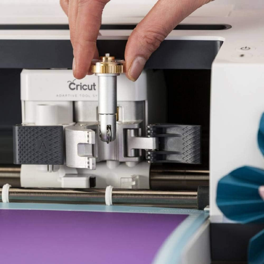 Scoring Wheel Tip + Quickswap Drive Housing, Patented Wheel Design, up to 10X More Pressure, Crisp Creases on Basic Materials, for DIY Crafts, Compatible with  Maker Cutting Machine