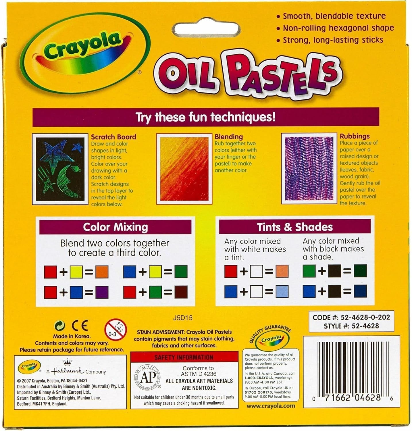 Oil Pastels, School Supplies, Kids Indoor Activities at Home, 28 Assorted Colors