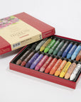 Water-Soluble Oil Pastel Set, 24 Vibrant Colors - Premium Blendable Art Sticks for Artists, Students, and Creatives - MAO-24