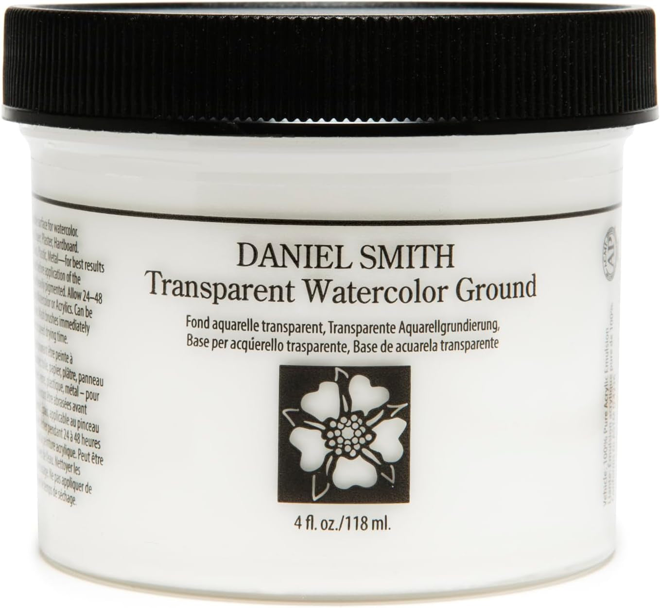 284055011 Watercolor Ground, 4 Oz, Transparent
