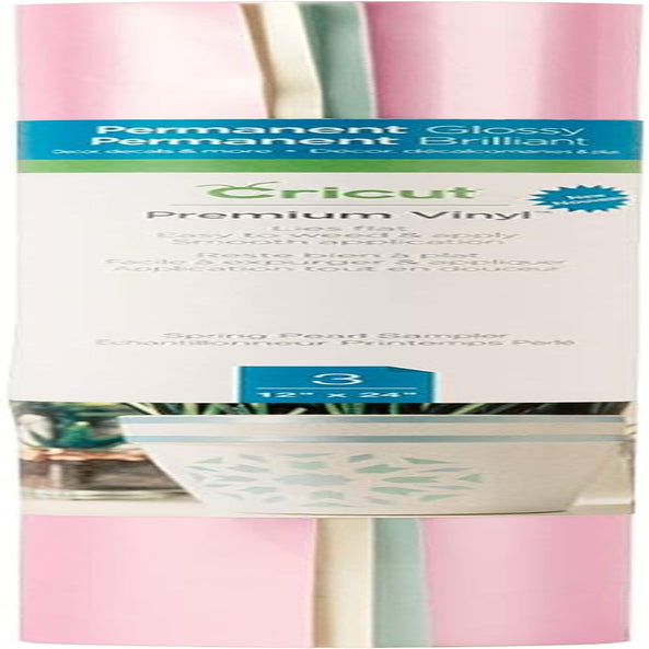 Premium Vinyl - Permanent, 12” X 48” Adhesive Decal Roll - Pearl Pastel Ivory