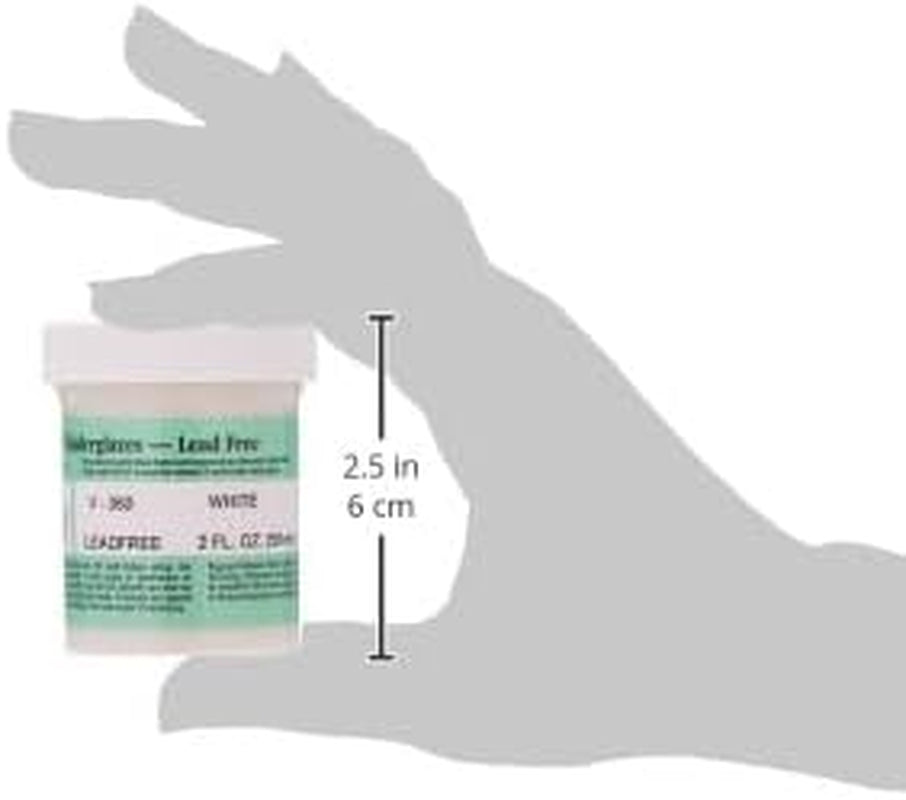 Velvet Underglaze, 2 Oz Jar, White