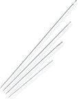 Home 9021 Long Straight Upholstery Hand Needles, Size 6, 8, 10 & 12-Inch (4-Piece), Silver