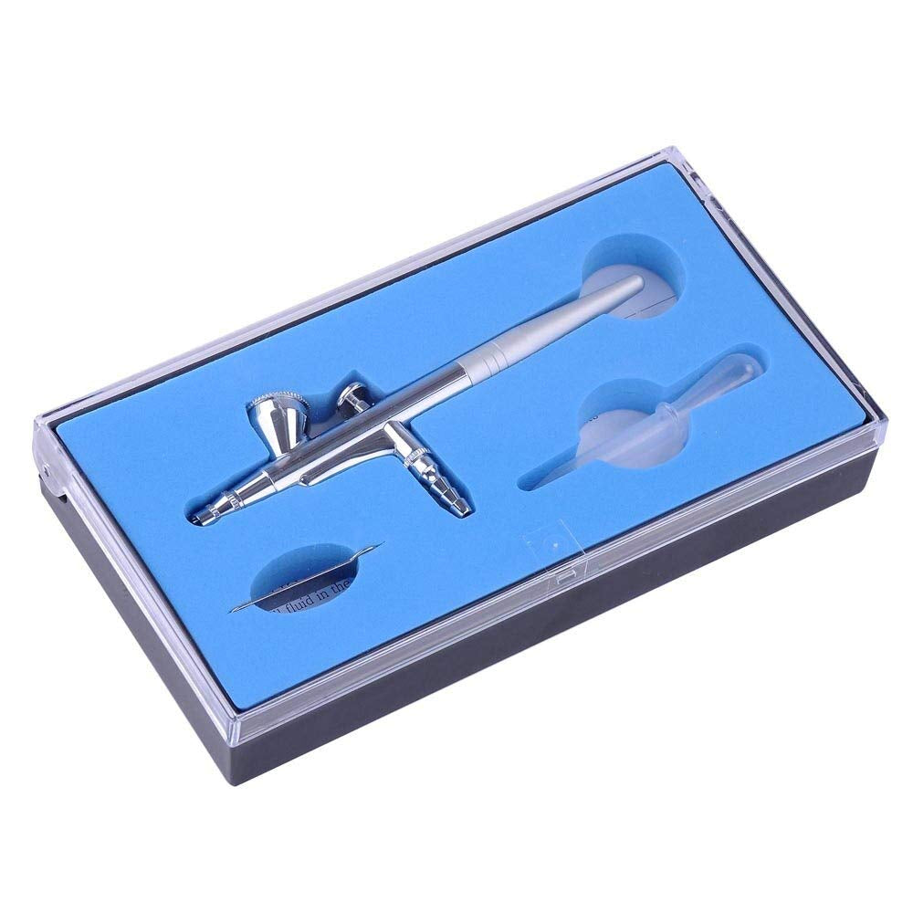 Professional 0.4Mm Nozzle Single Action Gravity Feed Airbrush