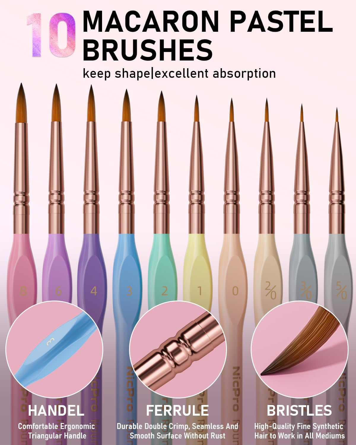 50 Colors Watercolor Paint Set, Including Metallic & Fluorescent Color, 8PCS Pastel Detail Painting Brush, Water Color Paper, Palette, Art Supplies Kit for Artist Adult Beginner with Gift Box
