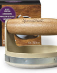 Block Printing Baren - Comfortable Wooden Handle, Made in the USA - 4 Inches