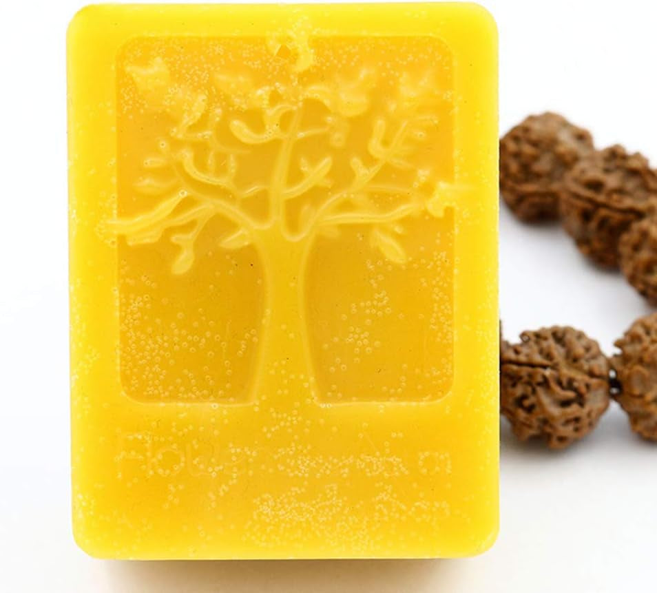 Pure Yellow Beeswax Blocks - 100% Natural Beeswax Bars, Triple Filtered - Premium Quality, Cosmetic Grade - 14 OZ