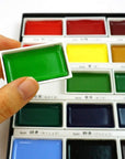 Gansai Tambi 48 Colors Set, Watercolor Paint Set, Professional-Quality for Artists and Crafters, for Adult, Ap-Certified, Made in Japan