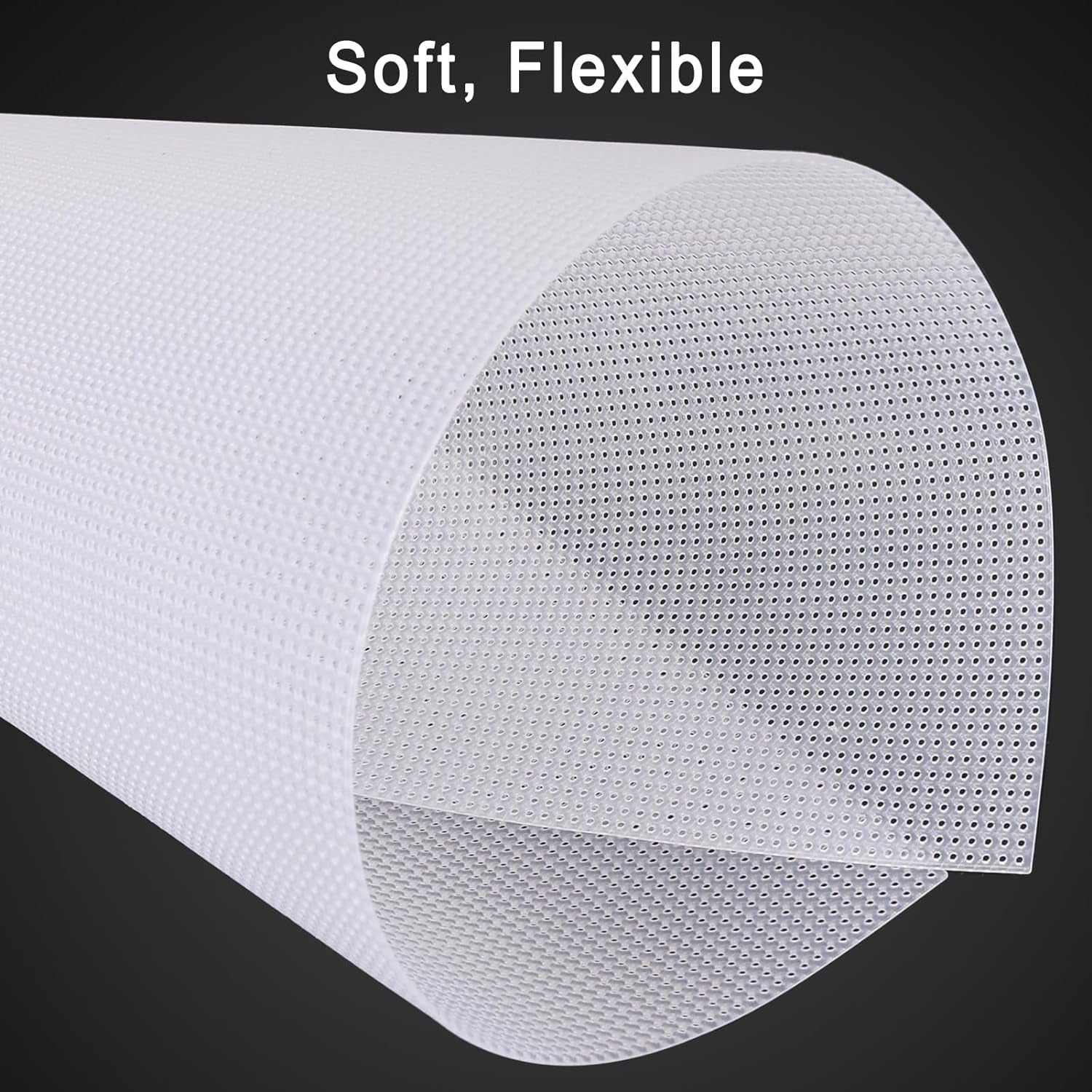 4 Pieces 14 Count Plastic Mesh Canvas 14 CT Plastic Aida for Cross Stitch, Making Jewelry Organizer and 3D Models (8 X 11 Inch)