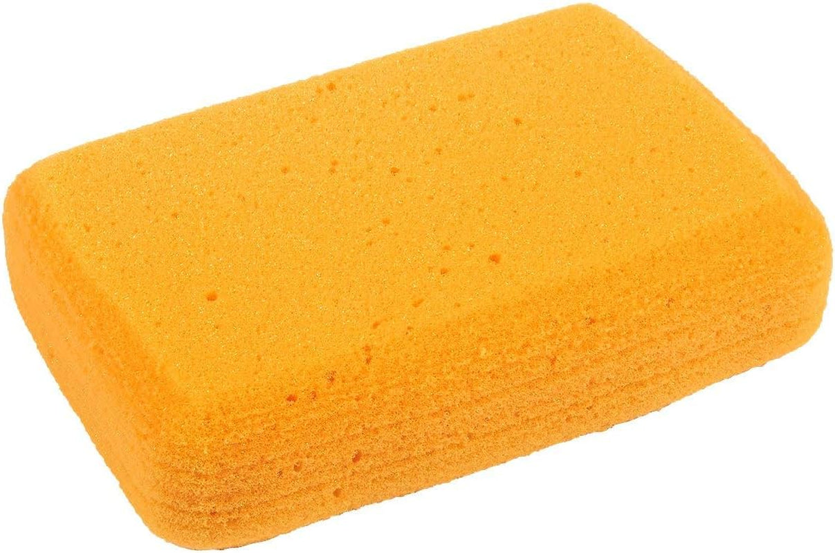 ® Multi-Purpose Jumbo Synthetic Silk Sponge Value Pack - 4 Large Sponges for Painting, Crafts, Grout, Cleaning & More - 7.5" X 5" X 2"