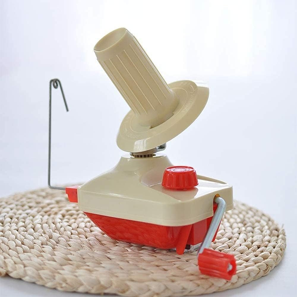 Yarn Winder, Knitting Yarn Ball Winder,Knitting Wool Winder Holder, Swift Table Top Hand Operated Winder,Manual Wool Yarn Cone Ball Winder - 180X135X100Mm