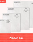 12 PCS White Embroidery Fabric, Pre-Cut Natural Cotton Embroidery Cloth Fabric, 4 Sizes Embroidery Cloth Squares for Embroidery Garment Craft (5.9 to 11.8Inch)