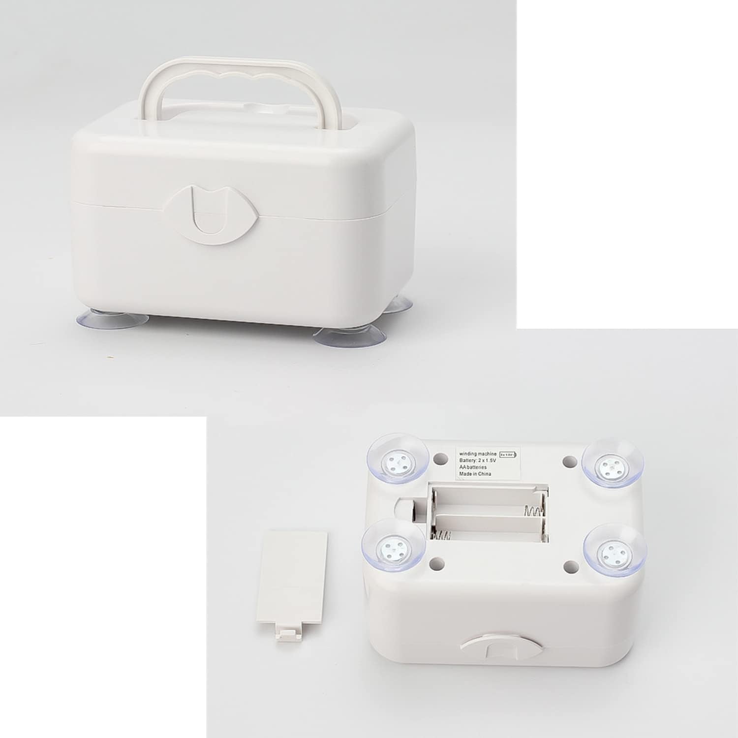Bobbin Winder for Sewing Machines Easy to Carry Portable Automatic Bobbin Winding Machine with 25Pcs Plastic Bobbins for Sewing and Crafts Use