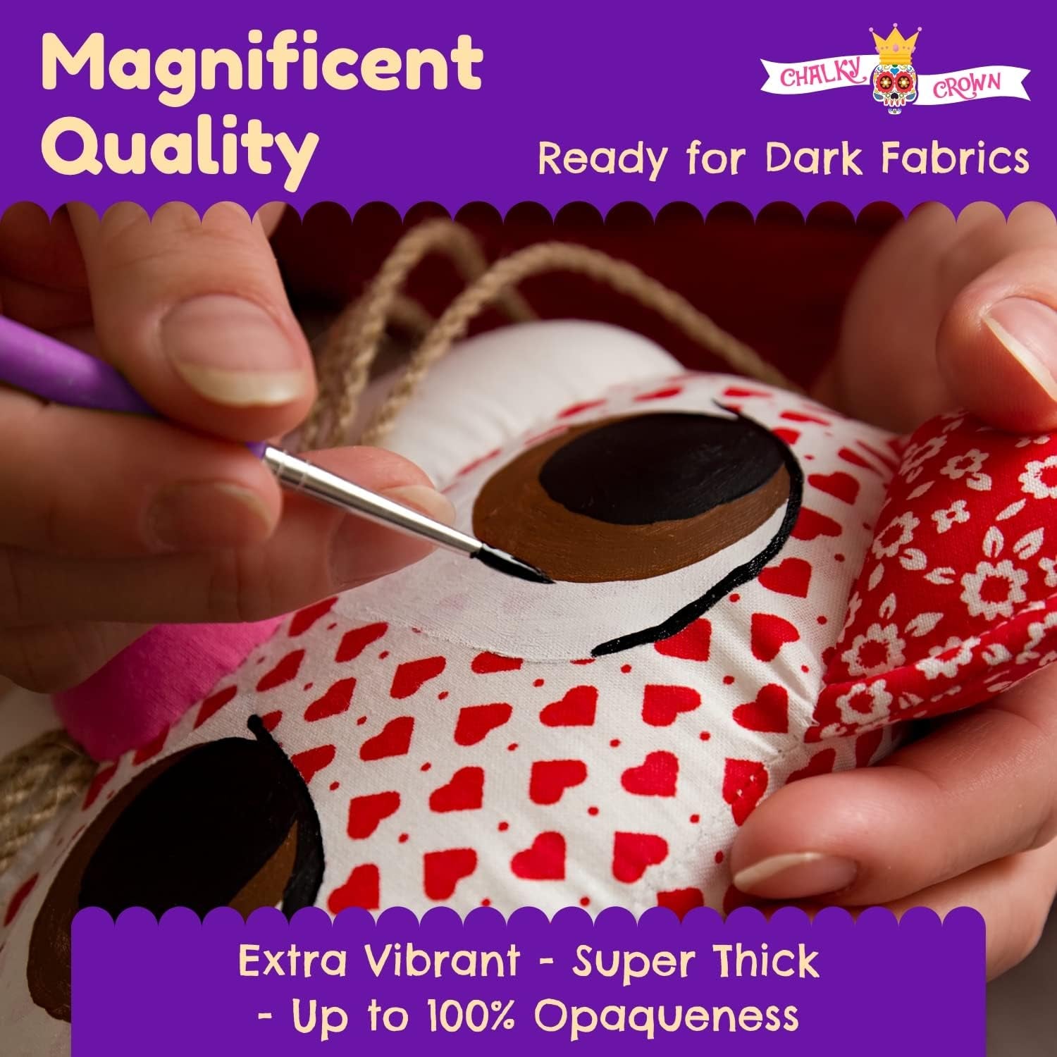 Permanent Fabric Paint for Clothes, 15 Colors - Fabric Paint for Canvas Textile Paint Cloth Paint Fabric Paint Set Fabric Paints Child Safe Paint for Fabric with 10 Brushes & Storage Box (60Ml Each)