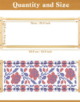 33 X 12 Inch Scroll Frame for Cross Stitch Needlepoint Scroll Cross Stitch Frame Embroidery Scroll Wood Needlework Frame Quilting Hoop Stand Stitching Needlepoint Holder for Sewing
