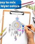 72 Pack Drawing Kit with 100 Sheets Drawing Pad | Art Supplies for Adults, Beginners & Kids | Art Set with All Necessary Drawing Supplies | Drawing Kit for Kids 9-12 for Girls & Boys