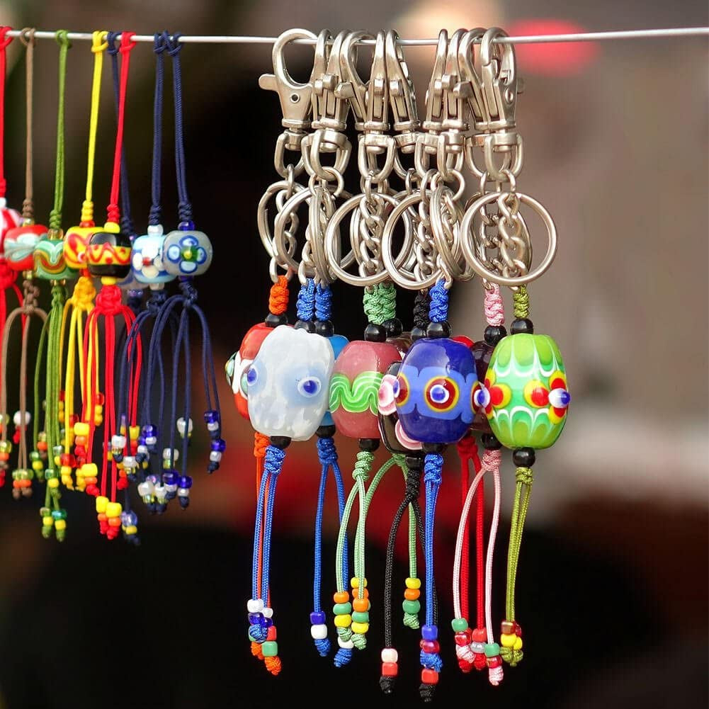 60Pcs Swivel Snap Hooks and D Rings for Lanyard and Sewing Projects (1” inside Width)