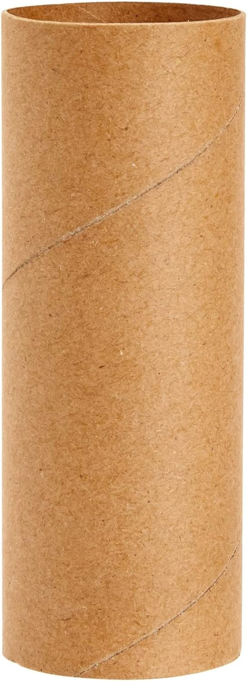 36 Pack Brown Cardboard Tubes for Crafts, DIY Craft Paper Roll for Diorama (1.6 X 4.7 In)