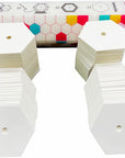 400Pcs 1 Inch Paper Piecing for Quilting DIY Patchwork Sewing Crafts,Quilting Templates for Sewing Supplies Quilting Accessories Crafting Tools,Hexagon Paper Piecing Template