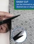 80" X 80" Non Slip Area Rug Pad, Non Skid Rug Backing for Carpet Premium Thick Rug Gripper for Hardwood Floors Ideal Rug Tufting Gun Supplies Rug Making