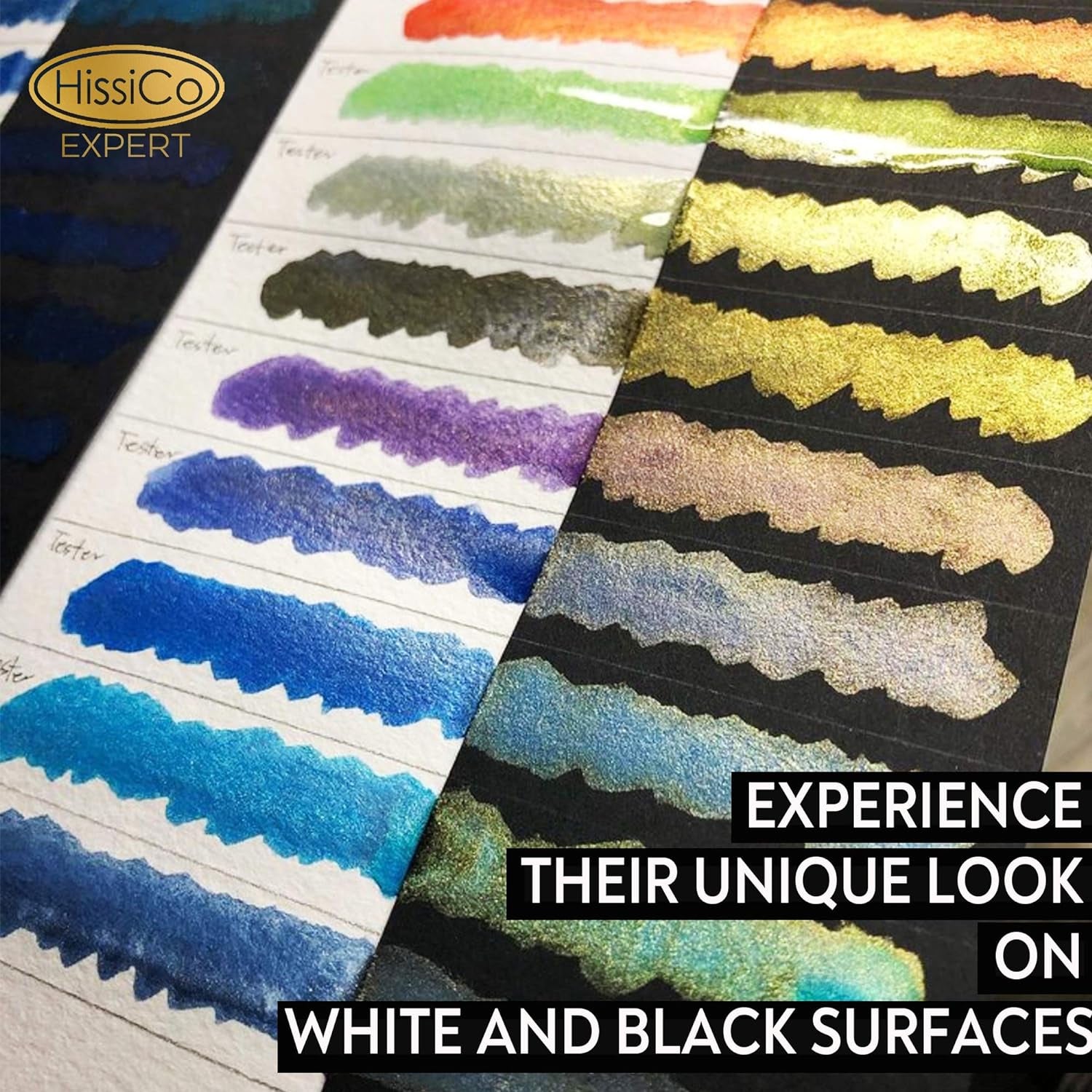 Iridescent Acrylic Paint Set of 16 Chameleon Colors 60Ml 2 OZ Bottles, High Viscosity Shimmer Paint for Artists, Beginners on Rocks, Crafts, Canvas, Wood, Fabric, Ceramic