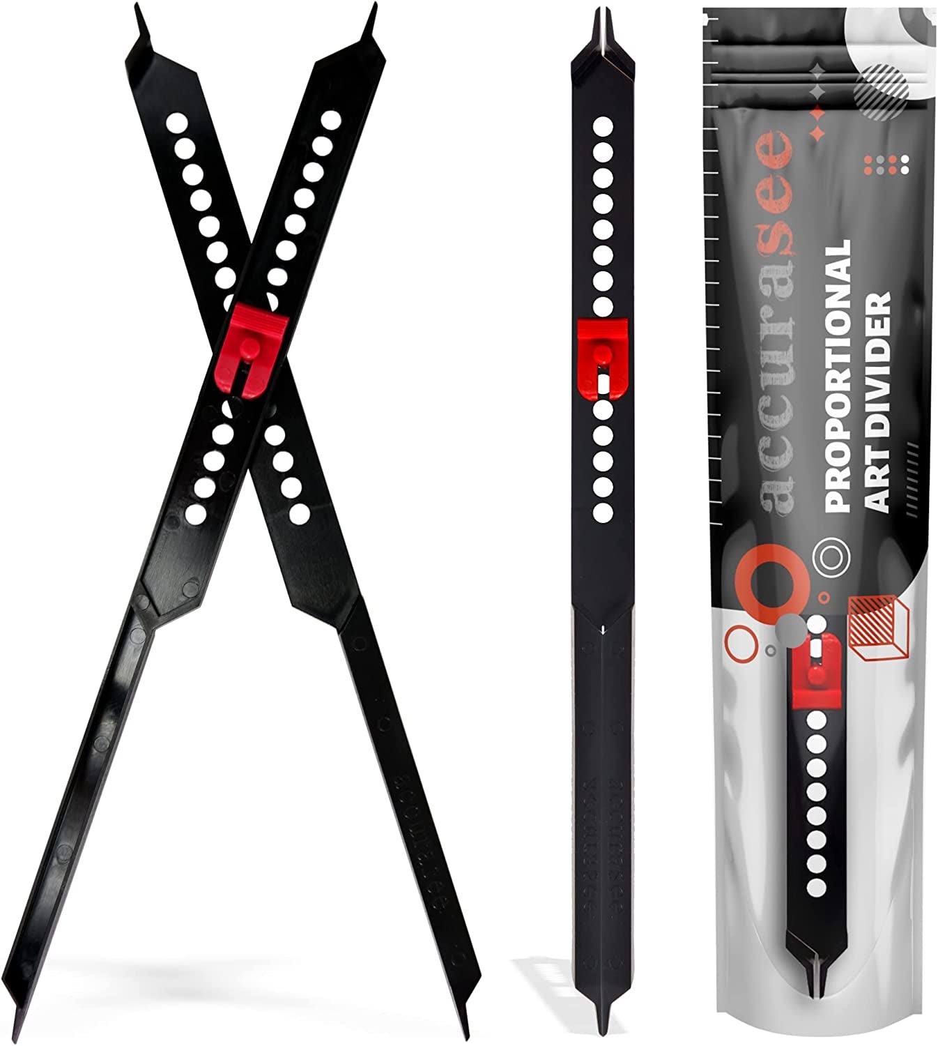 Artist 11 Inch Proportional Divider - Upgraded Drawing Supplies &amp; Drafting Tools - Adjustable Caliper &amp; Subject Dividers for Art Drawing Tools