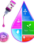 Alcohol Ink Set - 24 Vibrant Colors Alcohol-Based Ink for Resin Petri Dish Making, Epoxy Resin Painting - Concentrated Alcohol Paint Color Dye for Resin Art, Tumbler Making, Painting - 24 X 10Ml/.35Oz