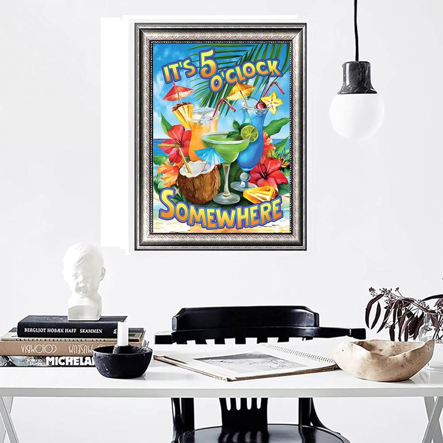 5D Diamond Painting Kit,Diamond Art Kits for Adults round Full Drill,Paint with Diamonds for Gift,Wall Décor