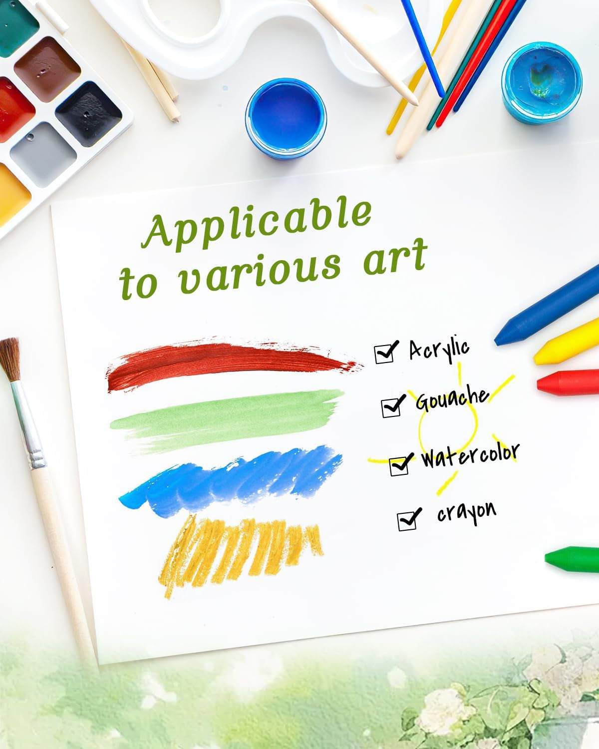 Watercolor Paper 9X12 Inches - 70 Sheets Bulk Pack, 140LB/300GSM Cold Press - Versatile Medium for Drawing, Watercolor, and Mixed Media Artistry