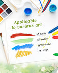 Watercolor Paper 9X12 Inches - 70 Sheets Bulk Pack, 140LB/300GSM Cold Press - Versatile Medium for Drawing, Watercolor, and Mixed Media Artistry