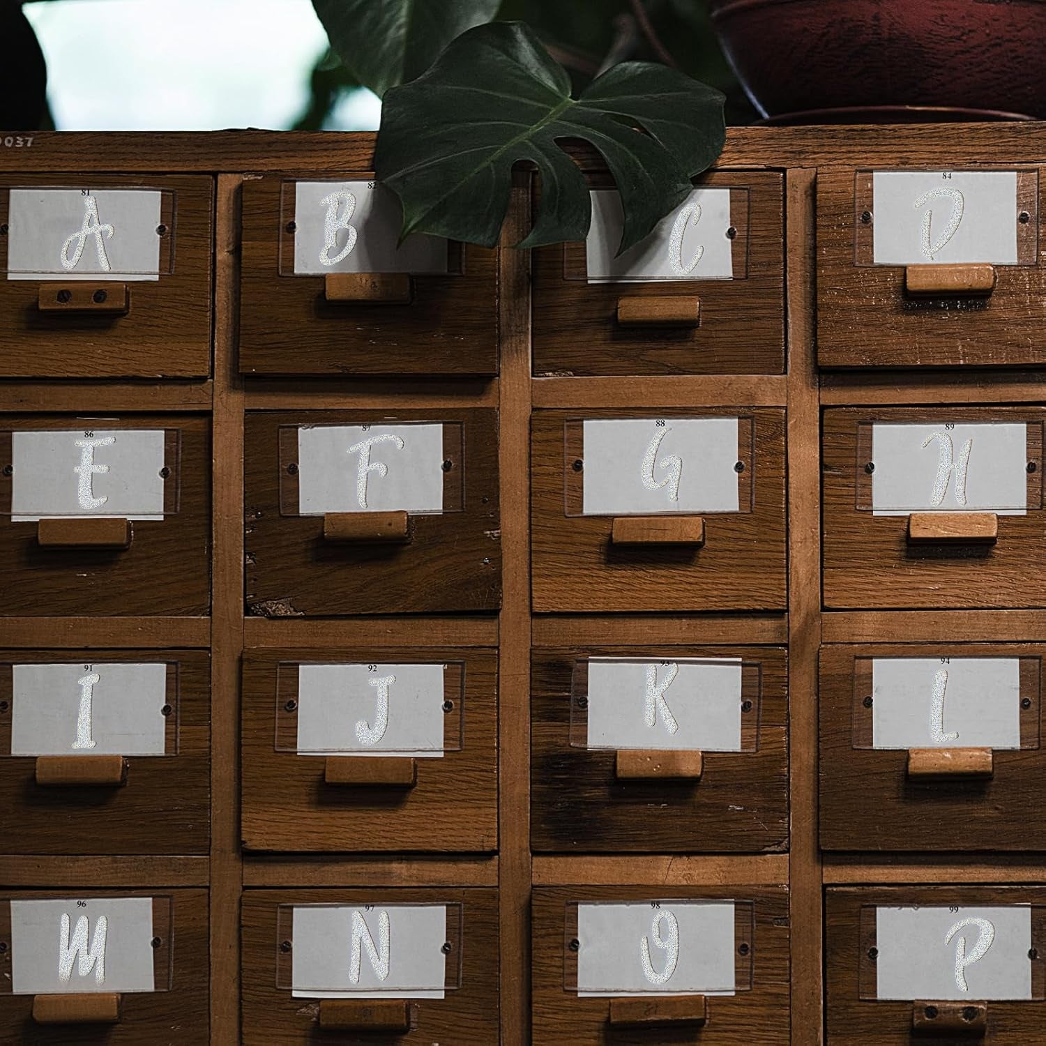 Glitter Alphabet Letter Stickers, 10 Sheets Self Adhesive Letter Number Stickers Waterproof Stickers for Grad Cap Decoration, DIY Crafts Art Making, Classroom Decor, Home(Silver)