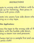 White - 1/2" Woven Stay Tape - 0.5" X 25 Yards Sewkeyse Extremely Fine Fusible Tape Sold by the 25 Yard Roll (SST-02) M494.11