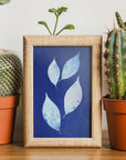 Sun Print Paper Kit, Cyanotype Paper, 30 Sheets Cyanotype Papers with 2 Sheet Acrylic Panel, High Sensitive Nature Sun/Solar Activated Sun Printing Art Paper for Flower Press Arts Crafts DIY Project
