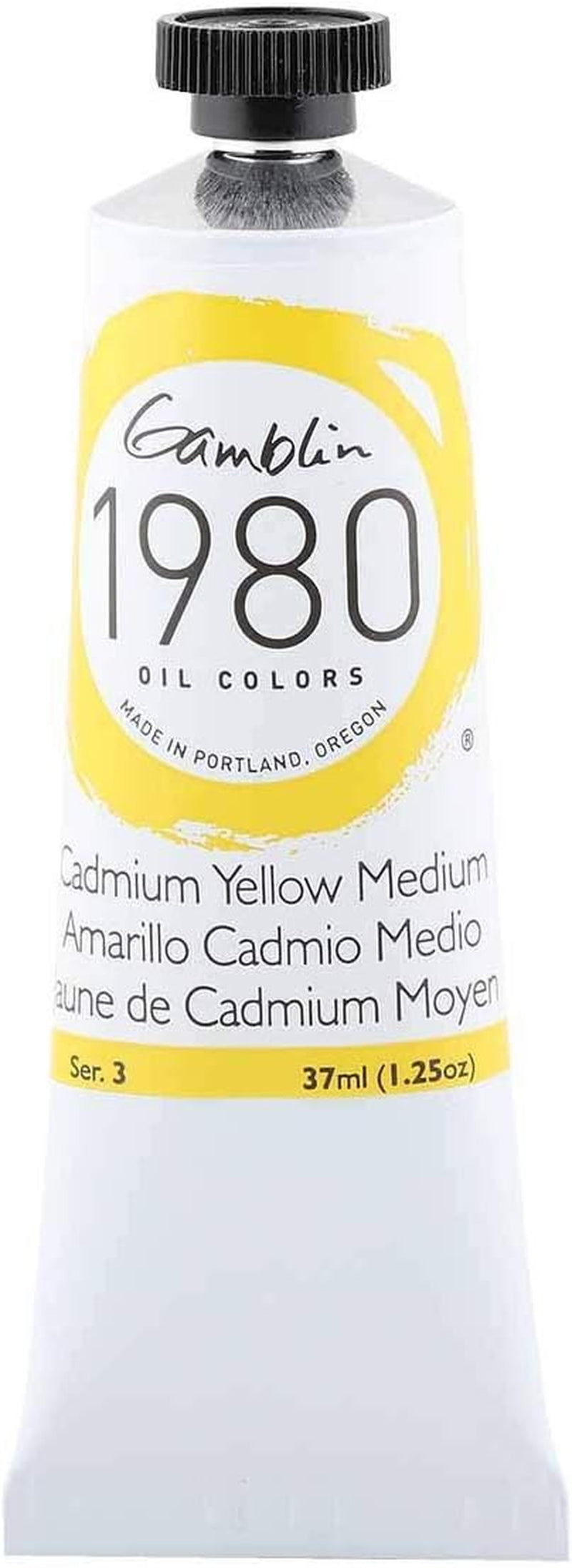 1980 Oil Cadmium Yellow Med 37Ml