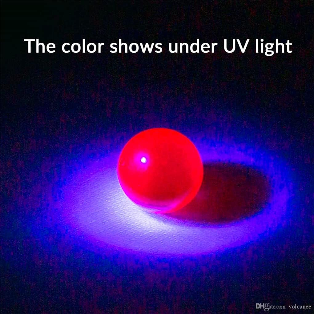 6Mm Color Mixing Quartz Balls UV Reactive Pearls American Glass (20Pcs)